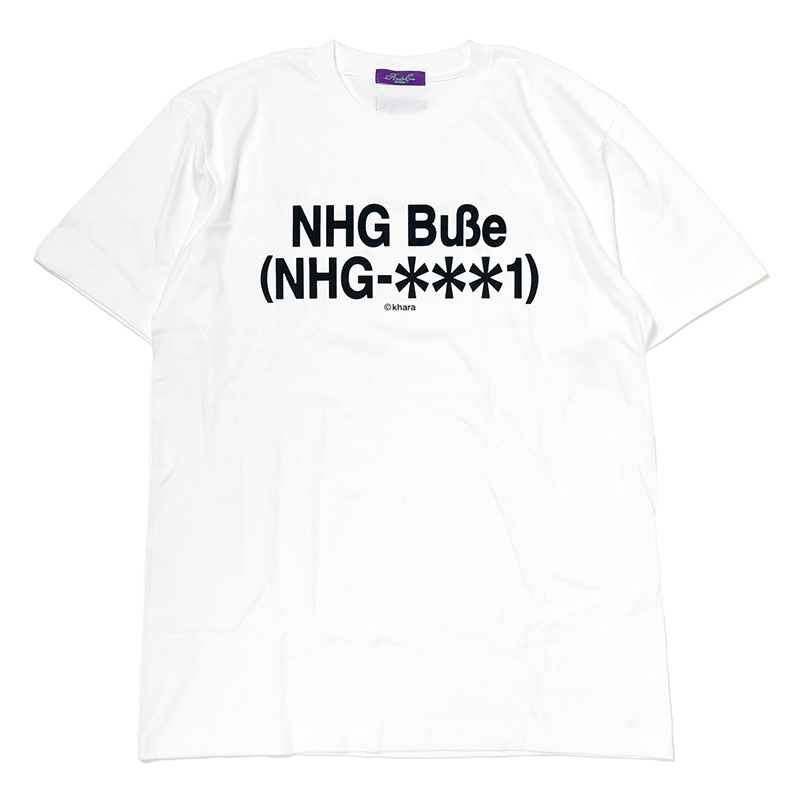 RADIO EVA 148 EVANGELION LETTER T-Shirt/WHITE(NHG Buβe(NHG-***1))