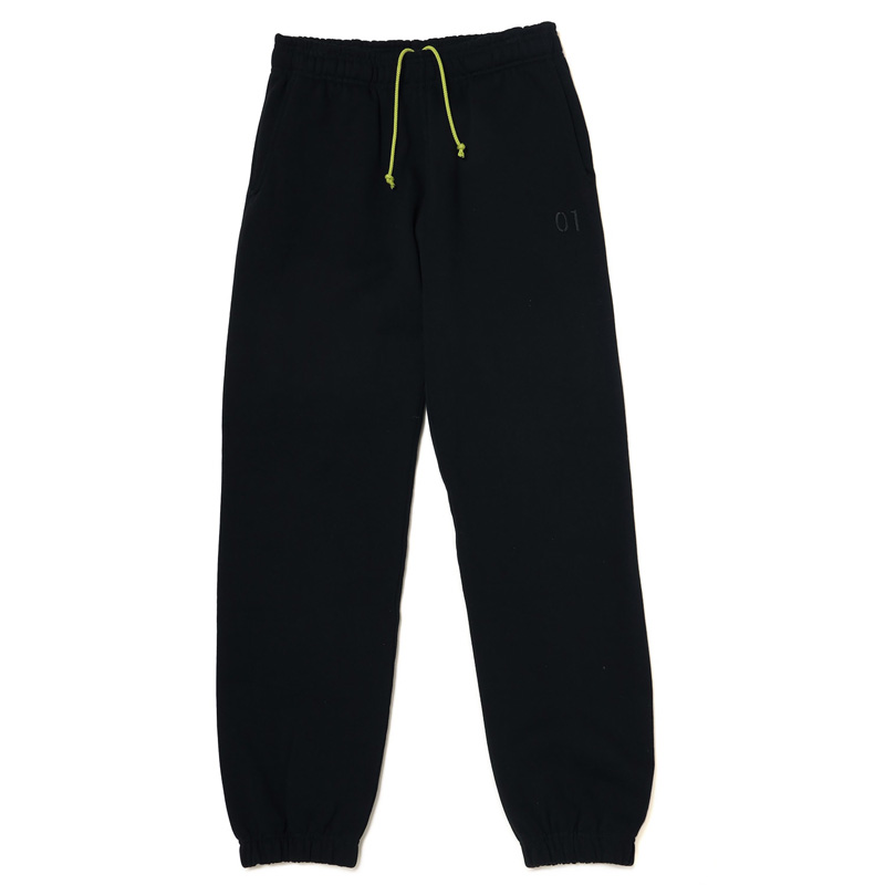 RADIO EVA A247 EVANGELION Numbering Sweat Pants/BLACK