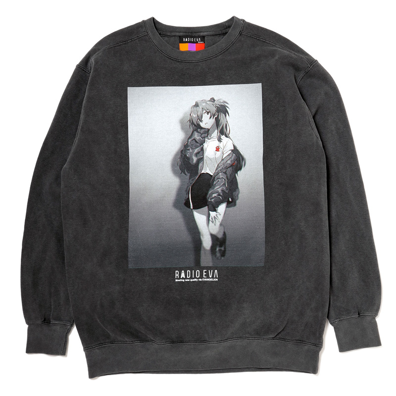 RADIO EVA A258 VINTAGE ILLUSTRATION Sweat/ASUKA