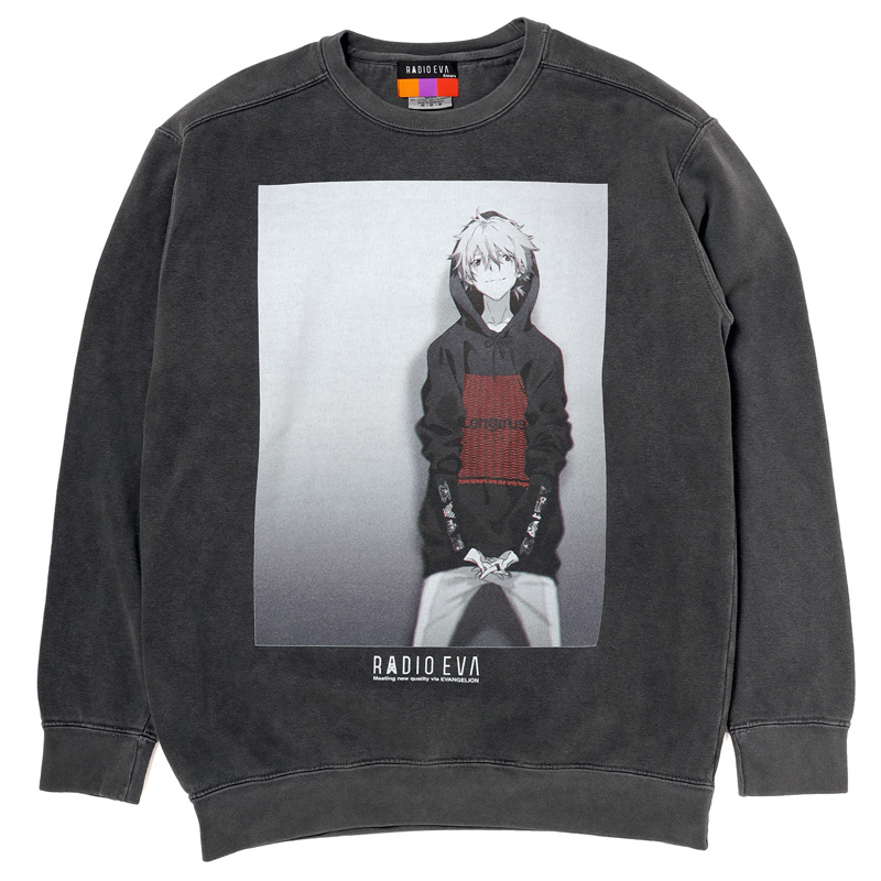 RADIO EVA A258 VINTAGE ILLUSTRATION Sweat/KAWORU