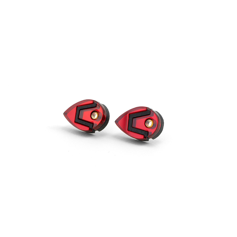 【RADIO EVA"THE 30"】C024 EVANGELION HEADSET STUDS by MYSTIC FORMS/Red