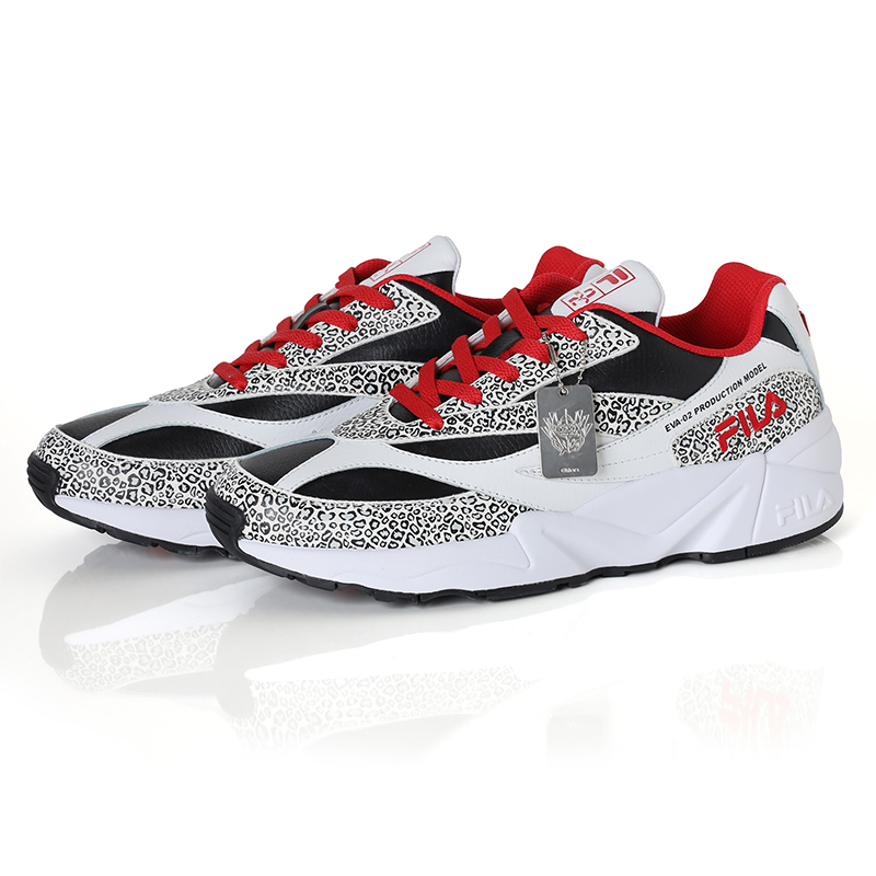 【RADIO EVA"THE 30" 】 C004 FILA VENOM EVANGELION LIMITED /EVA-02(WHITE/BLACK/RED)