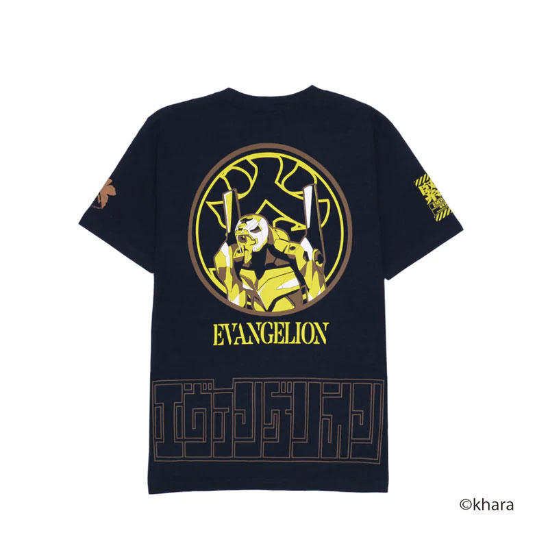 【EVANGELION×火消魂】 T-Shirt/NAVY（零号機）