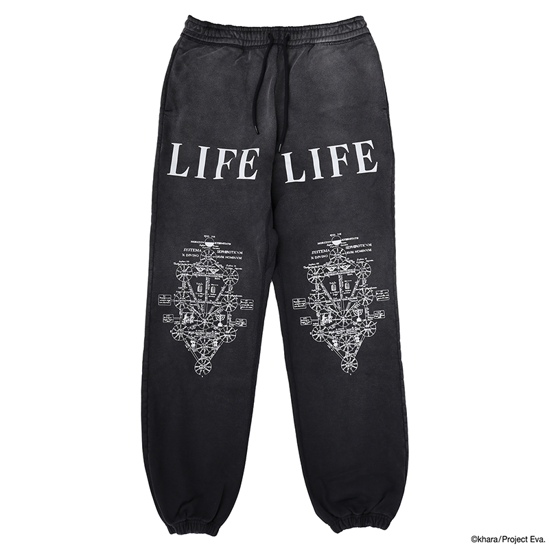 【EVANGELION:95】0057 Sweat Pants/BLACK