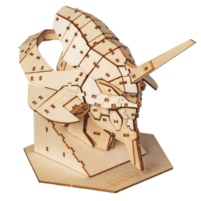 木製組立キット ki-gu-mi エヴァンゲリオン 初号機(YSC)