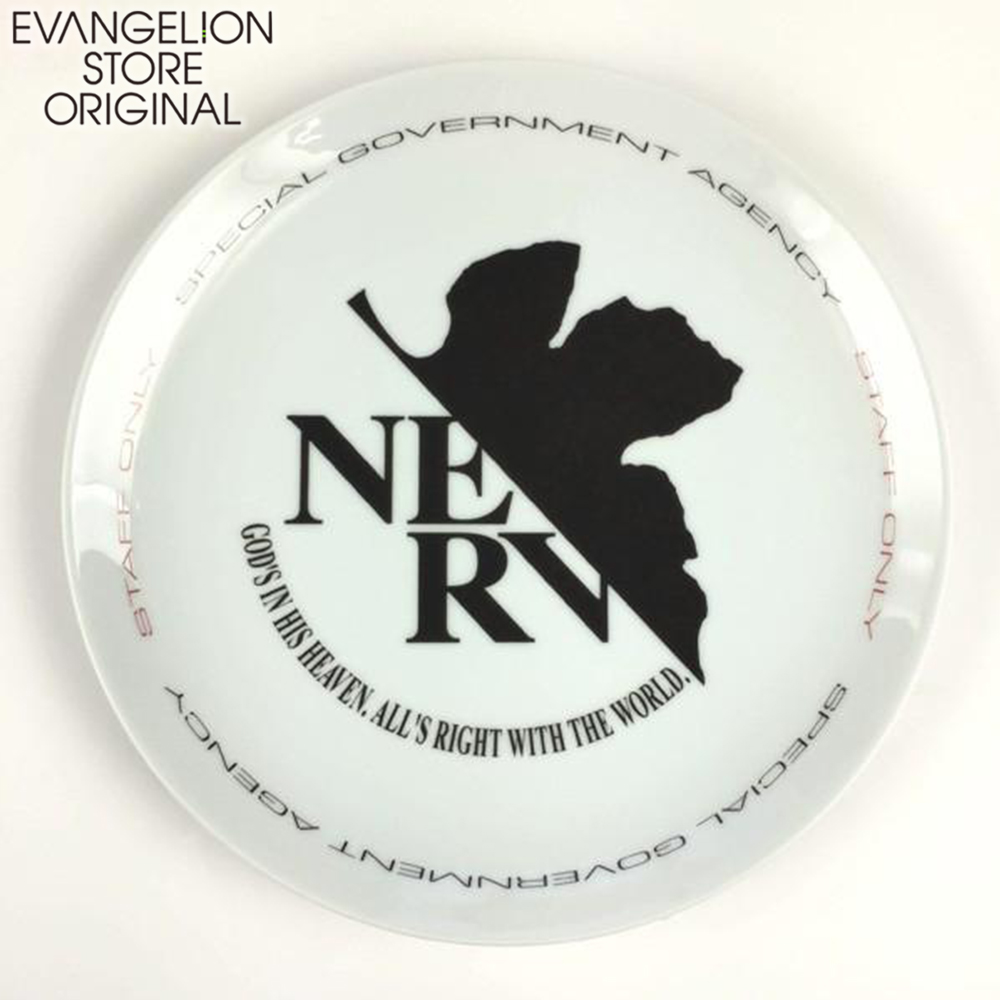 EVANGELION STOREオリジナル NERVマークプレート皿(大)