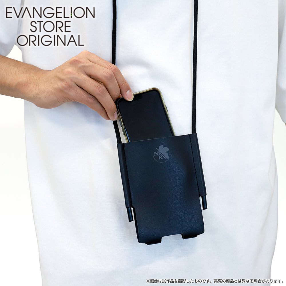EVA STOREオリジナル 合皮製スマホポーチ/NERV