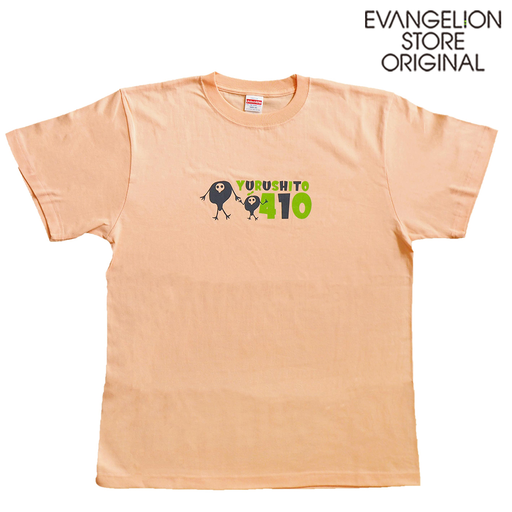 EVANGELION STORE オフィシャル ゆるしとTシャツ(ゆるしと)/アプリコット