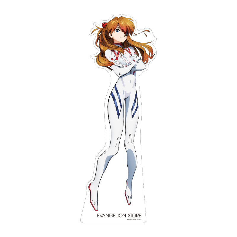 【受注生産品】EVANGELIONSTORE会員限定ポイント景品(10,000P)/スタンディパネル:アスカ