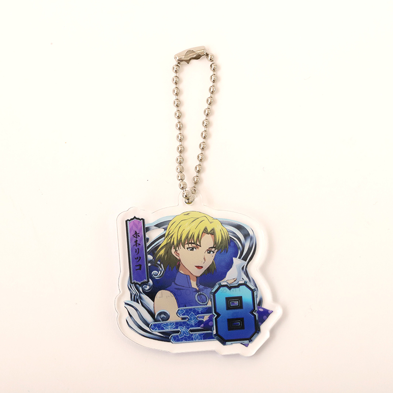 【Pゴジラ対エヴァンゲリオンセカンドインパクトG】アクリルキーホルダー/旅館図柄(8・赤木リツコ)(ムービック)