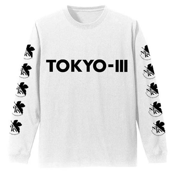 エヴァンゲリオン NERVロゴ袖リブロングスリーブTシャツ(COSPA)