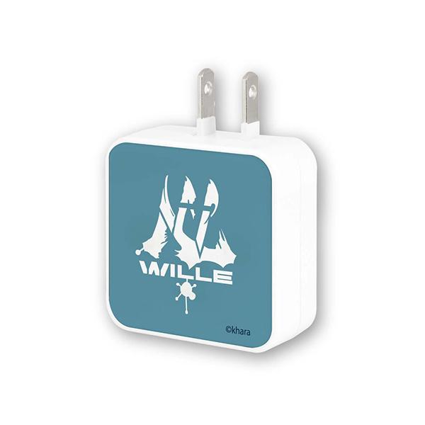 エヴァンゲリオン USB2ポート ACアダプタ/ヴィレ(バンダイ)