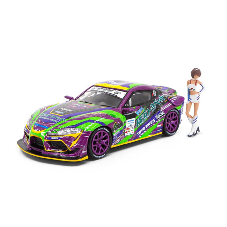 エヴァレーシング 1/64ミニカー EVA RT PRODUCTION MODEL-02 NSX GT3: フィギュア・模型 | EVANGELION  STORE オンライン