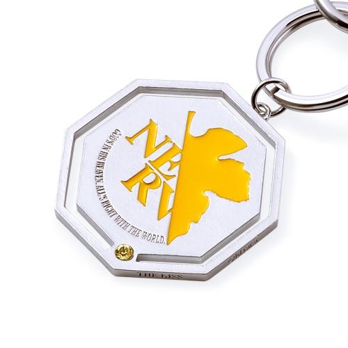 【エヴァ×THE KISSコラボ】A.T.フィールド型NERVマークバッグチャーム/零号機