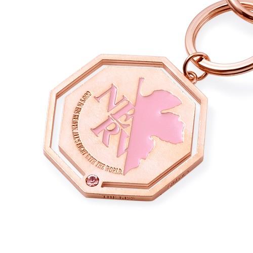 【エヴァ×THE KISSコラボ】A.T.フィールド型NERVマークバッグチャーム/8号機