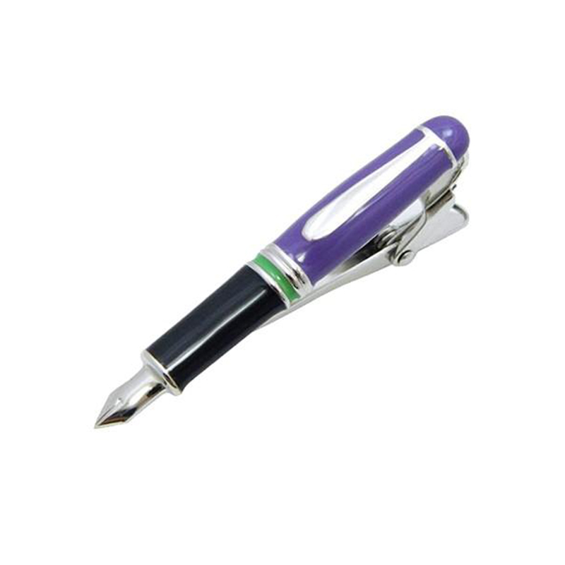 ヱヴァンゲリヲン×SWANK 万年筆タイバー【紫Ver】