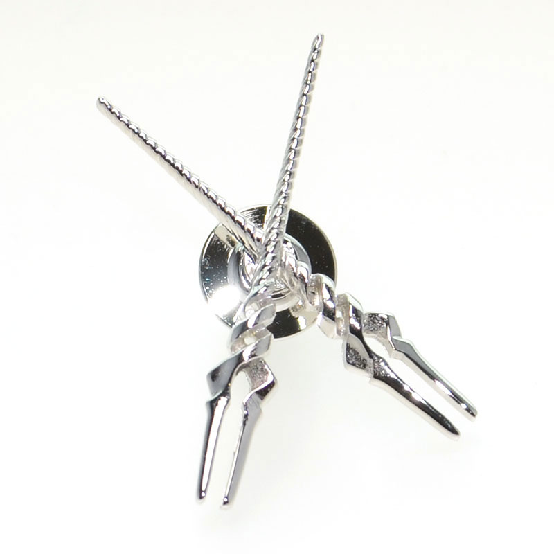 ヱヴァンゲリヲン×SWANK ロンギヌスの槍クロスピンズ【シルバーVer】