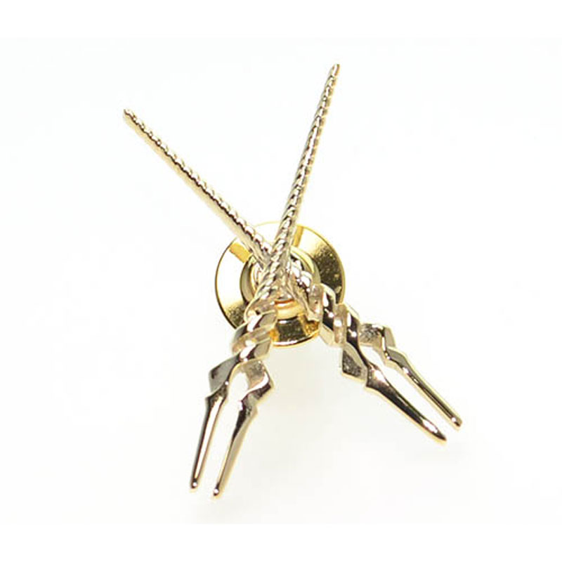 ヱヴァンゲリヲン×SWANK ロンギヌスの槍クロスピンズ【ゴールドVer】