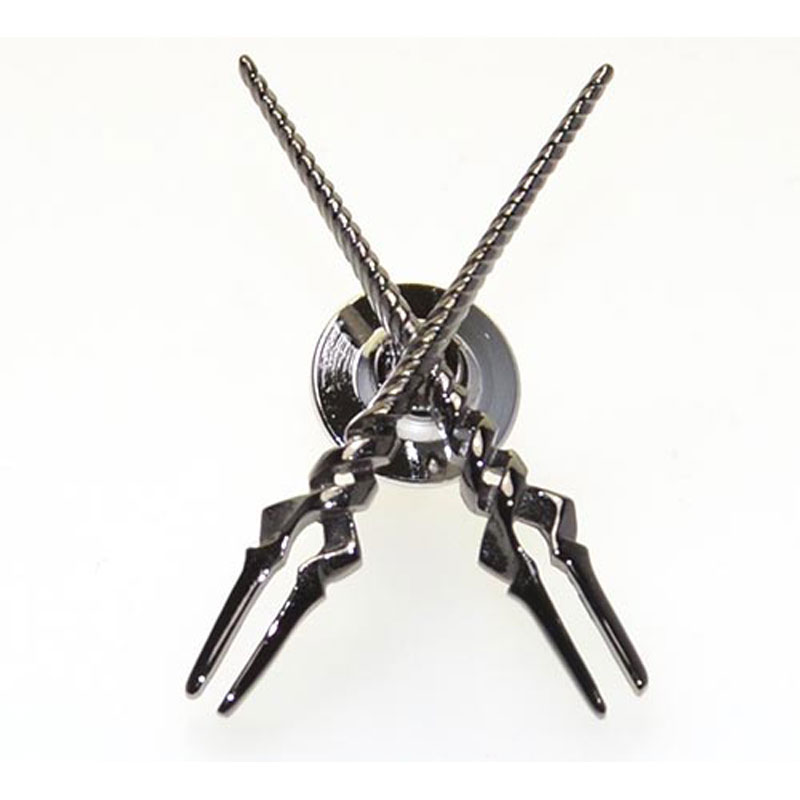 ヱヴァンゲリヲン×SWANK ロンギヌスの槍クロスピンズ【黒Ver】