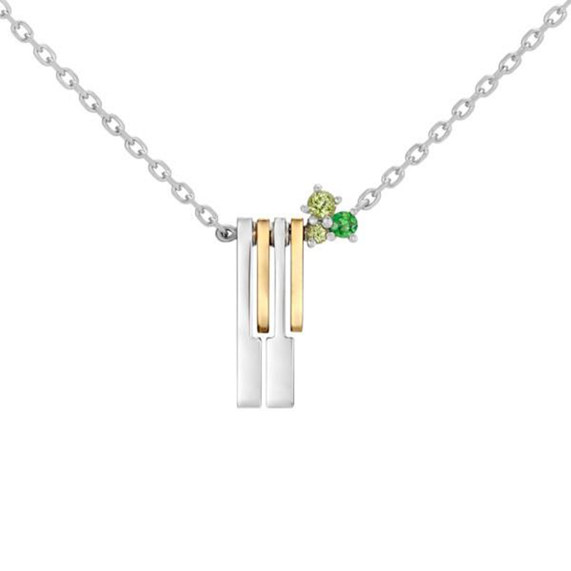 【受注生産品】エヴァxU-TREASURE ネックレス【Silver】/シンジとカヲルの連弾