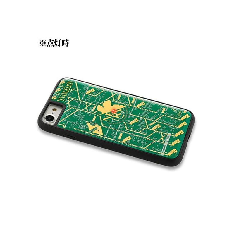 FLASH NERV 基板アート iPhone7/8ケース(電子技販)/緑