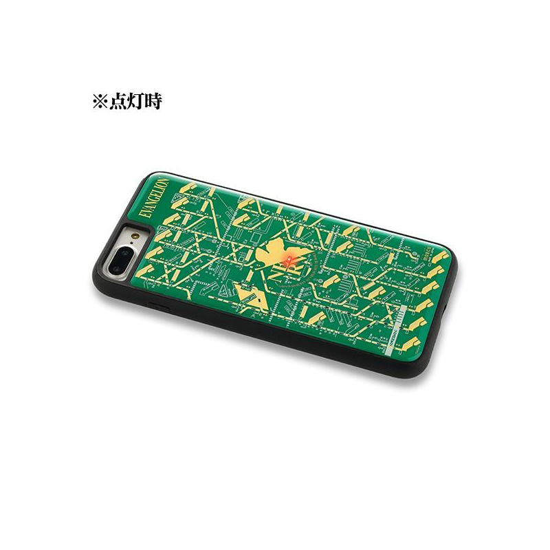 FLASH NERV 基板アート iPhone7/8 Plusケース(電子技販)/緑