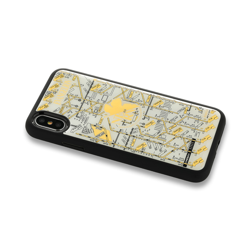 FLASH NERV 基板アート iPhoneX/Xsケース(電子技販)/白