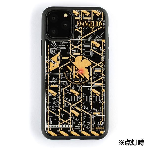 FLASH NERV 基板アート iPhone11Proケース/黒(電子技販)