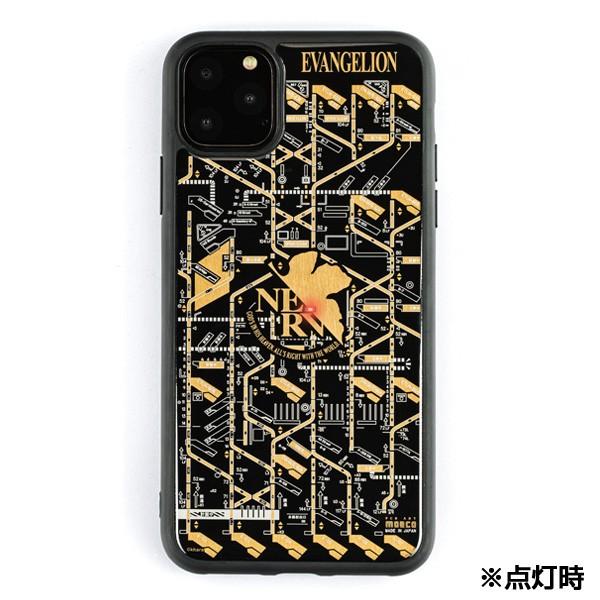 FLASH NERV 基板アート iPhone11Pro Maxケース/黒(電子技販)