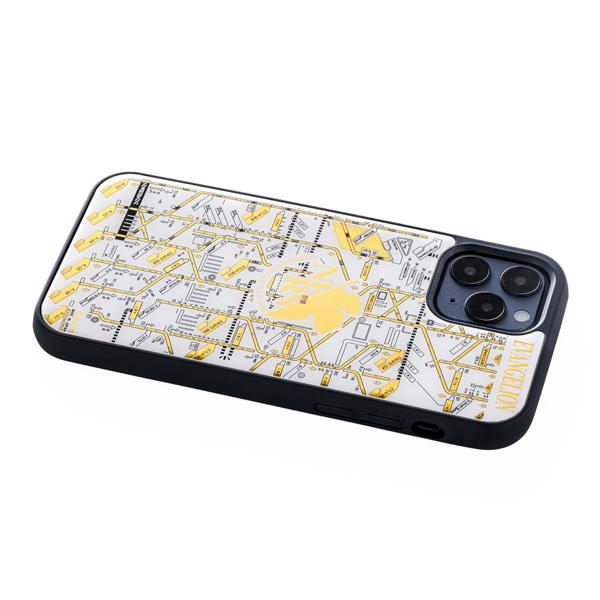 FLASH NERV 基板アートiPhone 12/12Pro ケース/白(電子技販)