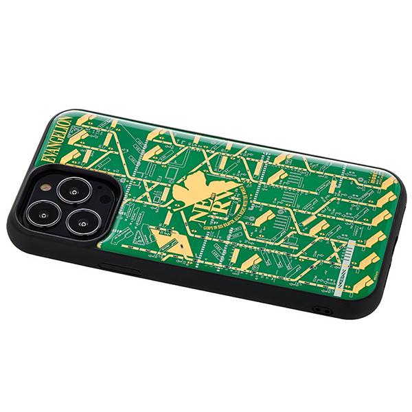 FLASH NERV 基板アートiPhone 13Pro Maxケース/緑(電子技販)