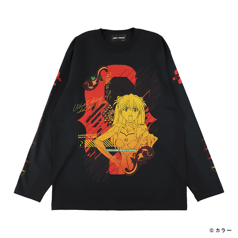 期間限定受注】EVANGELION x QOOZA / LONG SLEEVE TEE [REI1] [お届け 