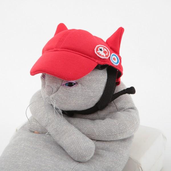 EVANGELION PETS ペット用アスカキャップ/RED
