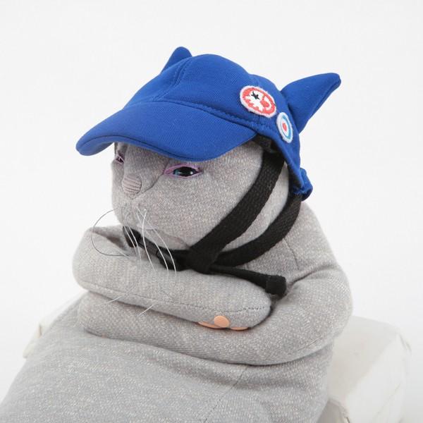 EVANGELION PETS ペット用アスカキャップ/BLUE