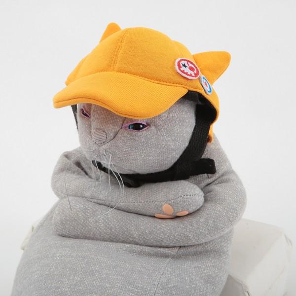 EVANGELION PETS ペット用アスカキャップ/YELLOW